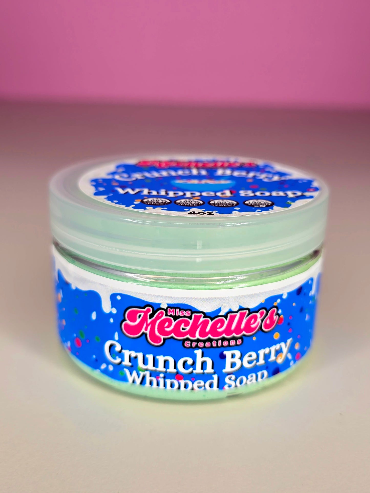 Crunch Berry Whipped Soap