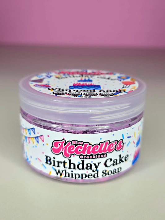 Birthday Cake Whipped soap